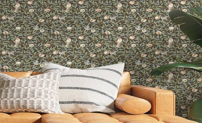 Traditional Meets Modern: Styling William Morris Wallpaper